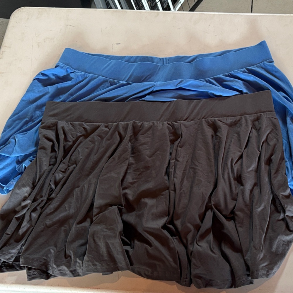3 - Real Essentials mini skirts size 3x
